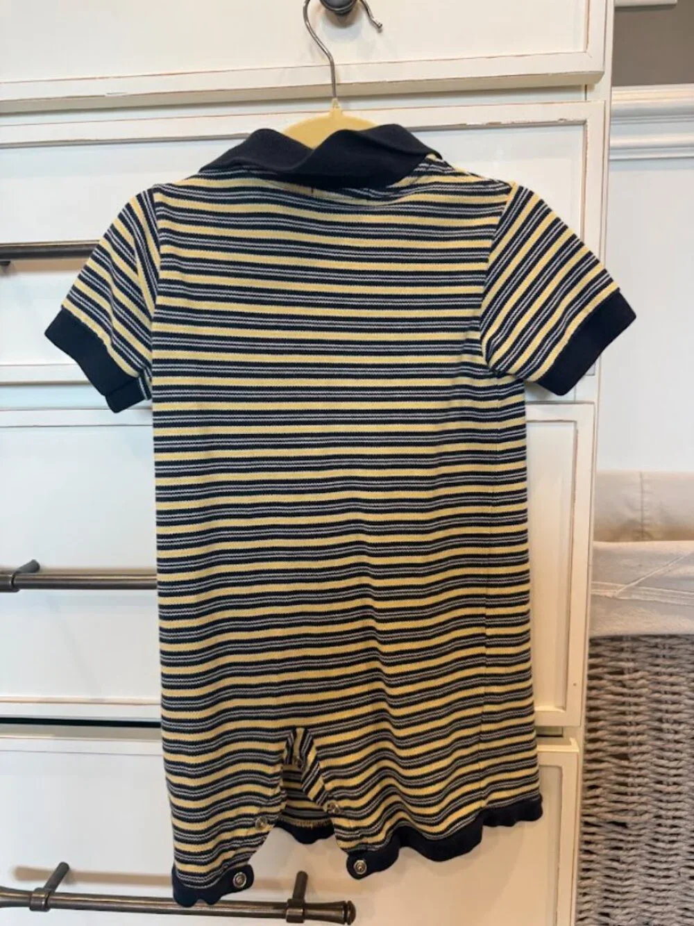 Polo Ralph Lauren Striped Coverall | 12-18M